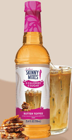 Jordan's Skinny Mixes Butter Toffee Coffee Syrup